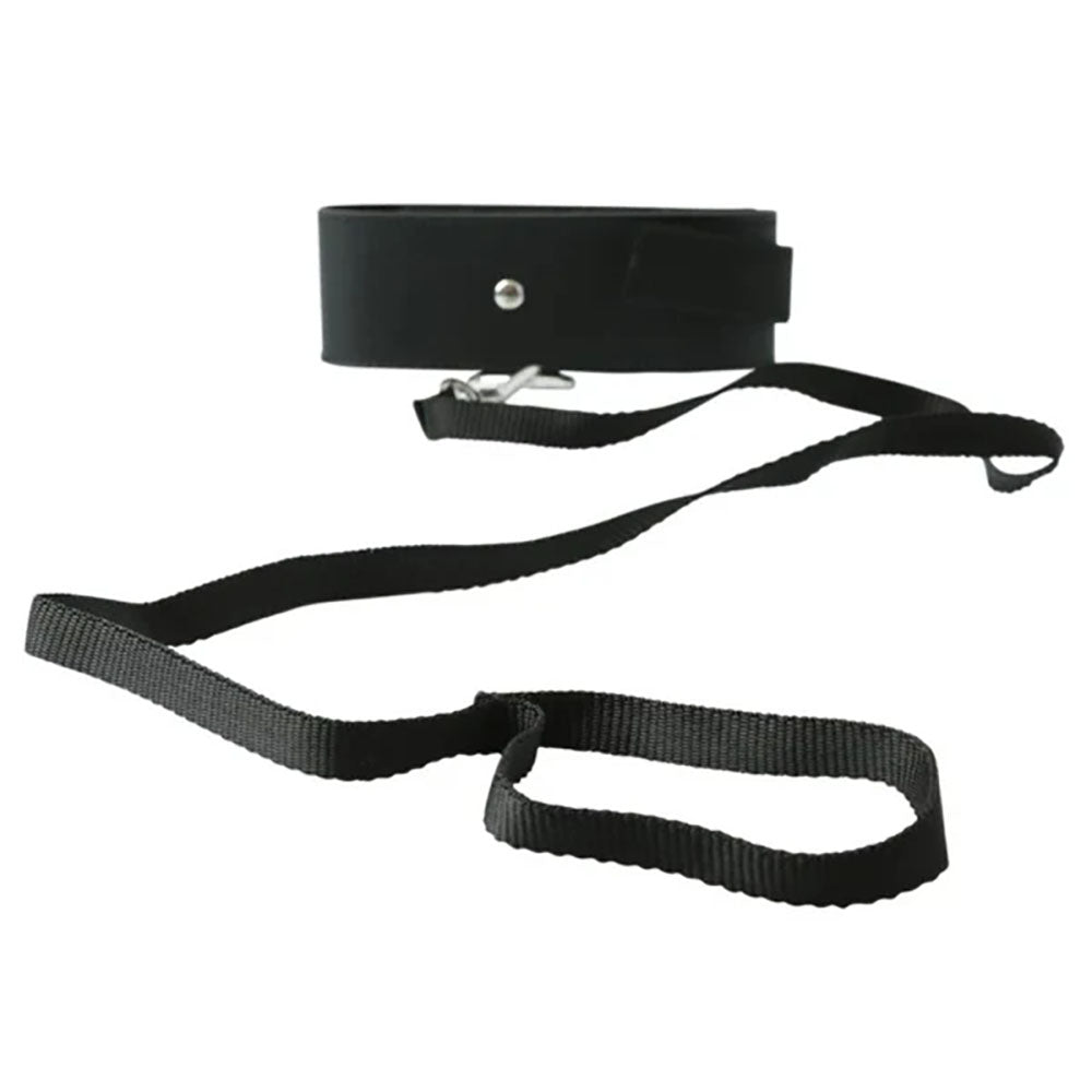 Sex & Mischief Black Leash & Collar